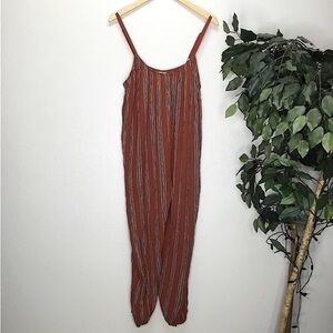 Mystree Striped One Piece Jumper